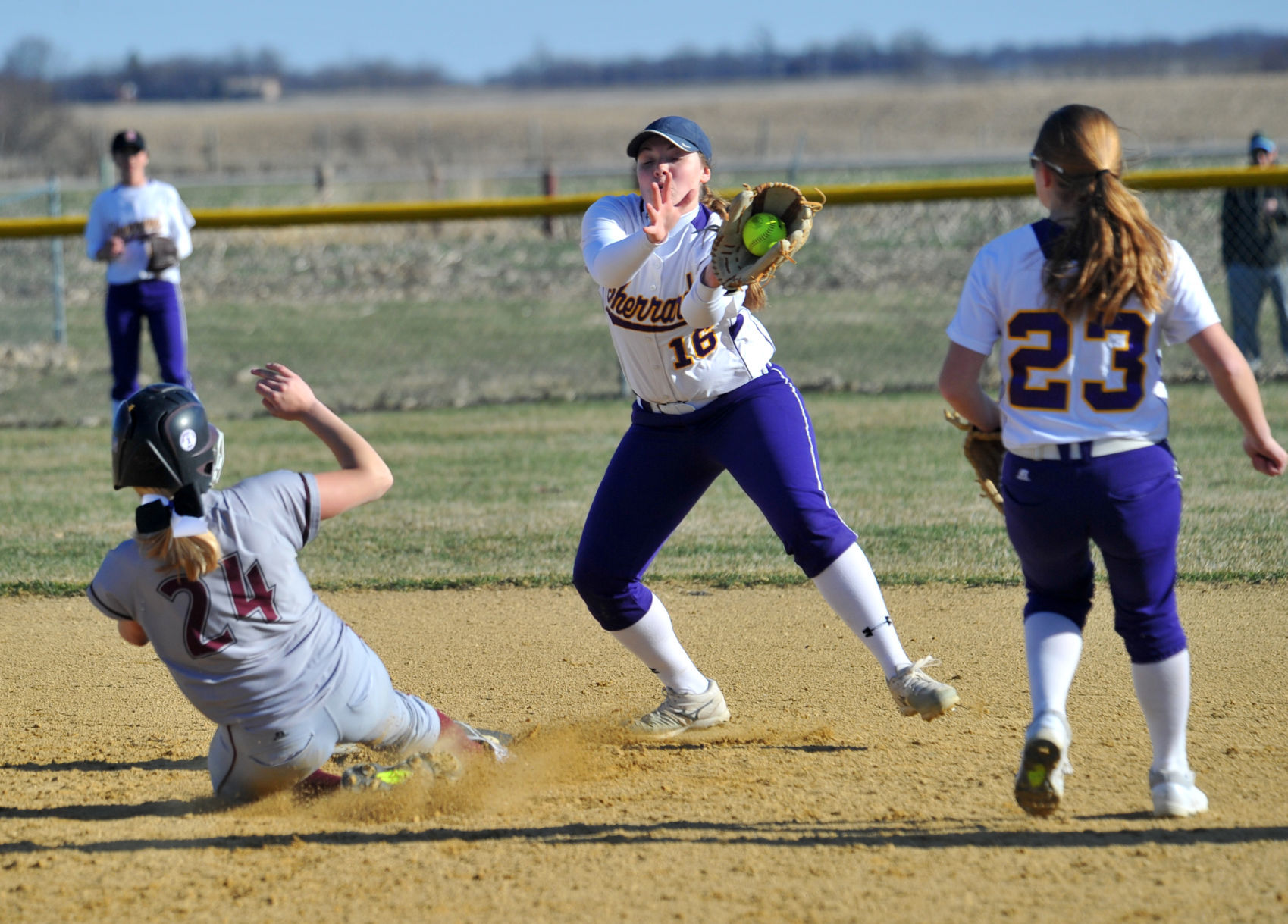 Rockridge at Sherrard girls softball